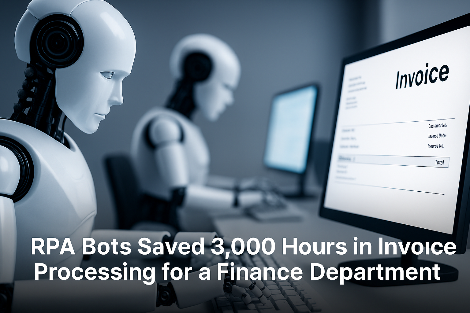 RPA Bots Saved 3,000 Hours in Invoice Processing for a Finance Department