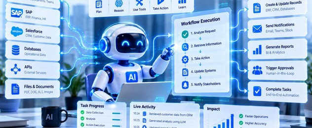 Designing AI Agents That Run Enterprise Workflows